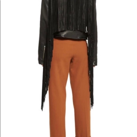 ALC Charles fringe leather moto jacket - Picture 5 of 7